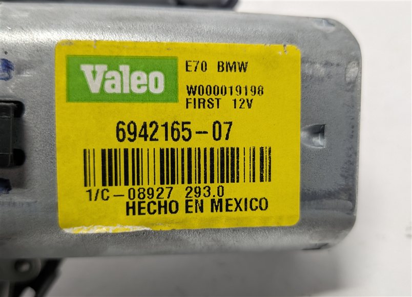 Thumbnail 6: 2007-2013 BMW X5 X5M (E70) TRUNK HATCH BACK REAR WIPER MOTOR