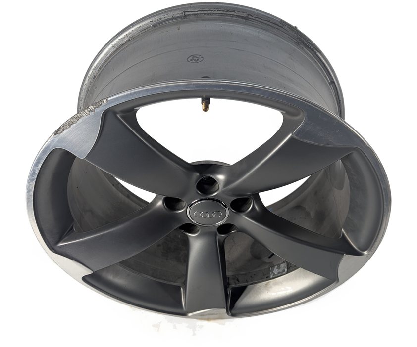Thumbnail 2: 13-17 AUDI S5 (B8 8T) 19X9 INCH 5 SOLID SPOKE ALUMINUM WHEEL RIM