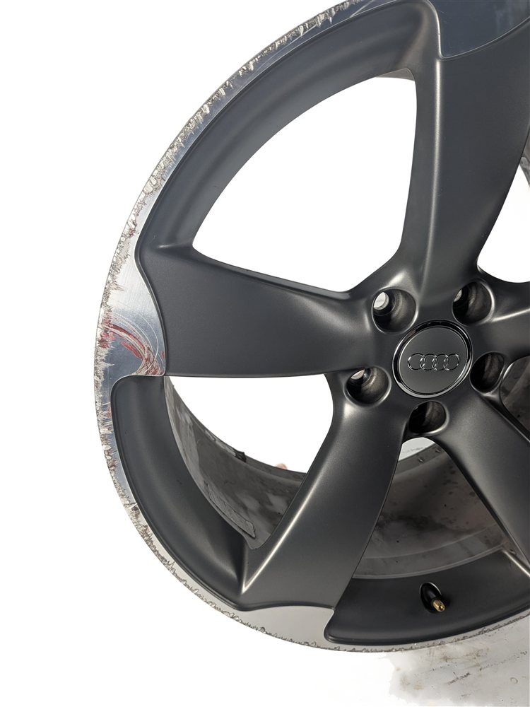 Thumbnail 6: 13-17 AUDI S5 (B8 8T) 19X9 INCH 5 SOLID SPOKE ALUMINUM WHEEL RIM