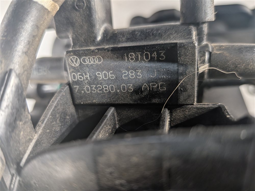 Thumbnail 4: 15-23 AUDI A3 A4 A5 A6 Q3 TT GOLF B9 8W 8V C7 2.0L TURBO ENGINE INTAKE MANIFOLD
