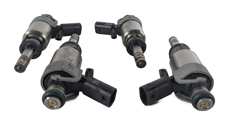Thumbnail 2: 15-20 AUDI A3 A4 A5 A6 Q7 S3 TT (B8 8K 8T 8V 8WS) 2.0L TURBO FUEL INJECTOR SET 4