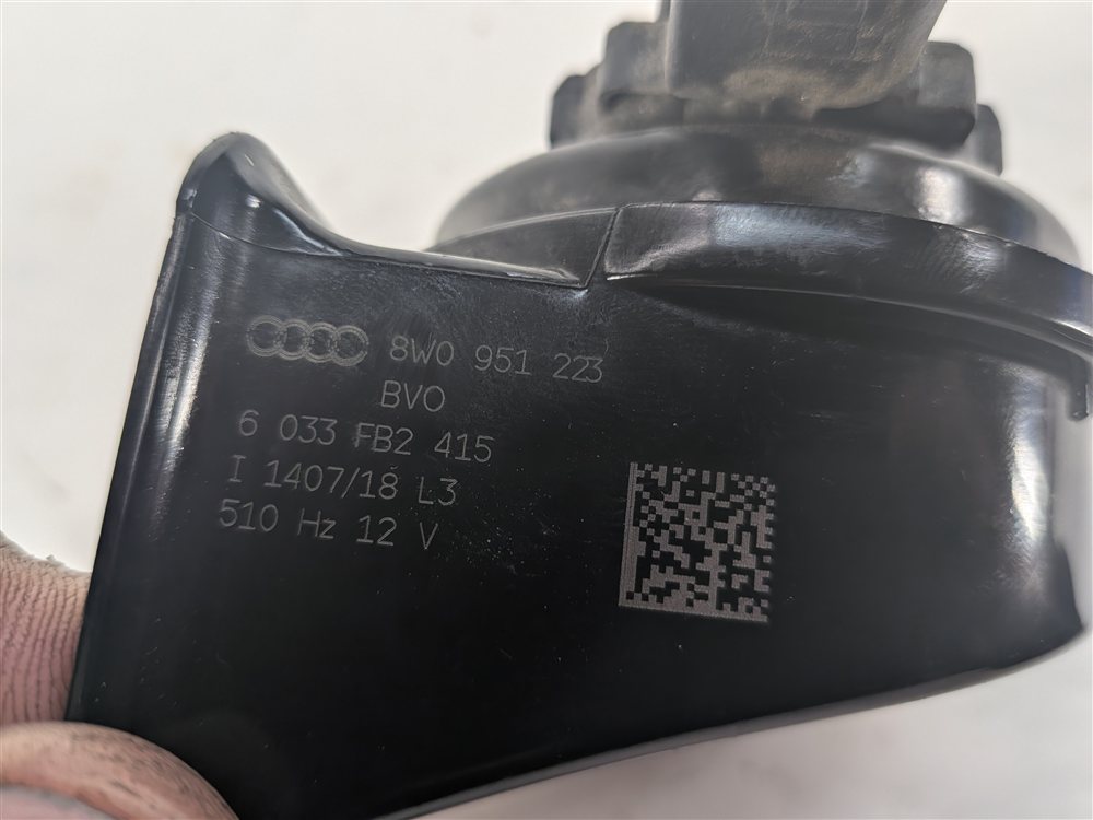 Thumbnail 4: 2017-2021 AUDI A4 A5 S4 S5 ALLROAD (B9 8W 8W6) HIGH & LOW TONE HORN SET-2