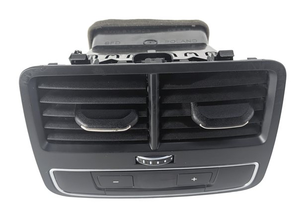 2018 AUDI A4 (B9 8W) REAR CENTER CONSOLE HEAT AIR AC HVAC VENT GRILLE (Black)