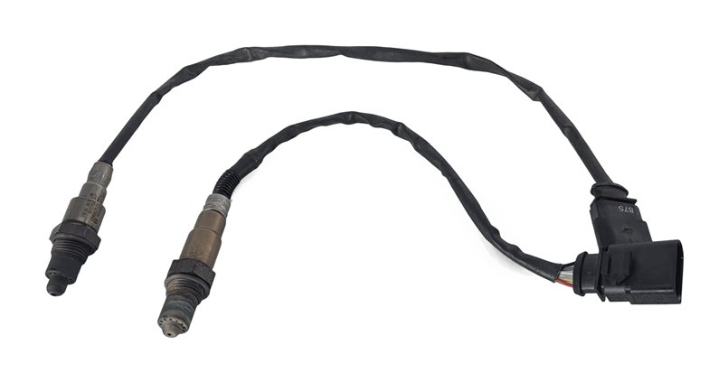 2018 AUDI A4 (B9 8W) 2.0L (CYMC) ENGINE EXHAUST OXYGEN O2 LAMBDA SENSOR SET/2