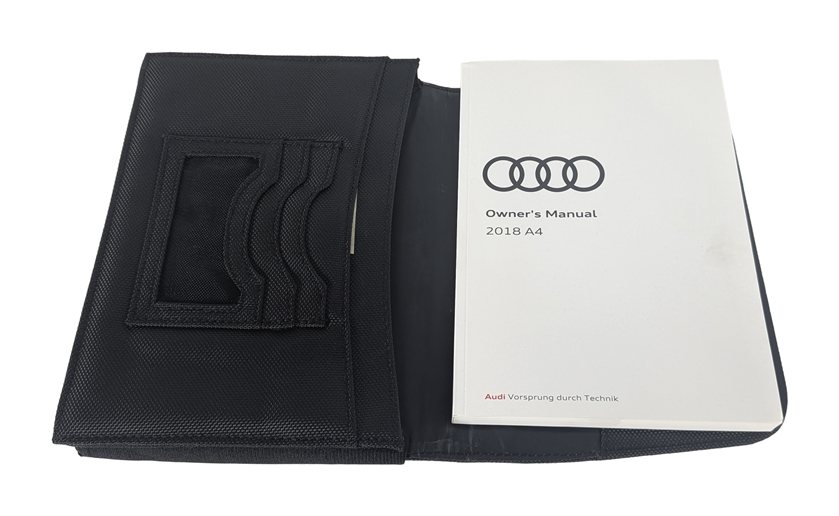 2018 AUDI A4 (B9 8W) 2.0L FACTORY OWNER'S MANUAL BOOKLET GUIDE w/CASE