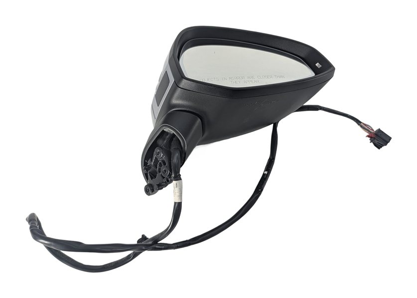 Thumbnail 2: 17-19 AUDI A4 B9 RIGHT PASSENGER MIRROR w/PFOLD BLIND (Silver)