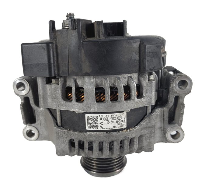 Thumbnail 5: 2017-2020 AUDI A4 / ALLROAD B9 8W 2.0L TURBO ALTERNATOR POWER GENERATOR 150 AMP