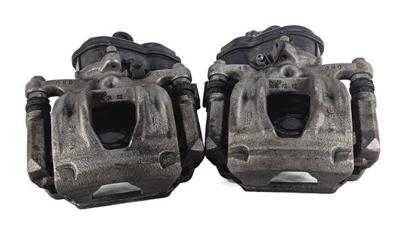 Thumbnail 2: 17-19 AUDI A4 A5 (B9 8W 8W6 F5) REAR LEFT & RIGHT BRAKE CALIPER w/ ACTUATOR SET2