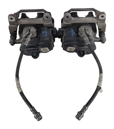 Thumbnail 4: 17-19 AUDI A4 A5 (B9 8W 8W6 F5) REAR LEFT & RIGHT BRAKE CALIPER w/ ACTUATOR SET2