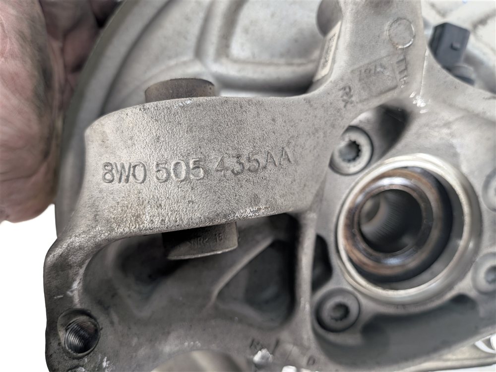 Thumbnail 7: 17-19 AUDI A4 A5 S5 (B9 8W 8W6) REAR LEFT DRIVER SPINDLE KNUCKLE HUB BEARING