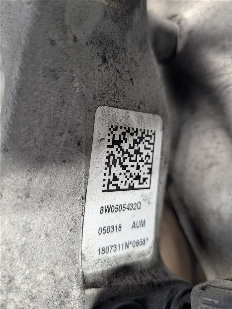 Thumbnail 5: 17-19 AUDI A4 A5 S5 (B9 8W 8W6) REAR RIGHT PASSENGER SPINDLE KNUCKLE HUB BEARING