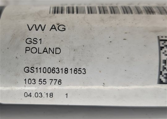 Thumbnail 6: 2017-2019 AUDI A4 A5 (B9 8W 8W6) AWD FRONT LEFT OR RIGHT CV AXLE SHAFT