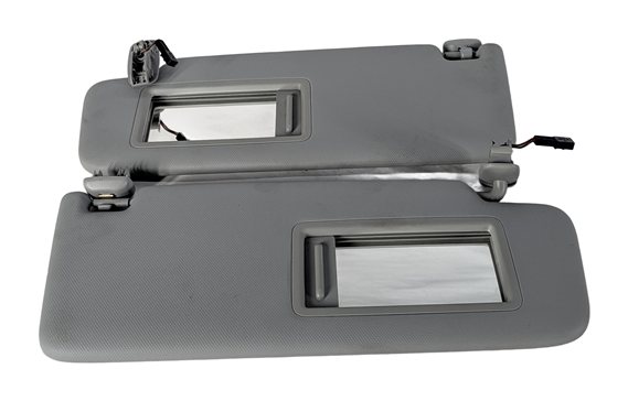 2017-2019 AUDI A4 (B9 8W) FRONT LEFT & RIGHT SUNVISOR SHADE SET-2 (Gray)