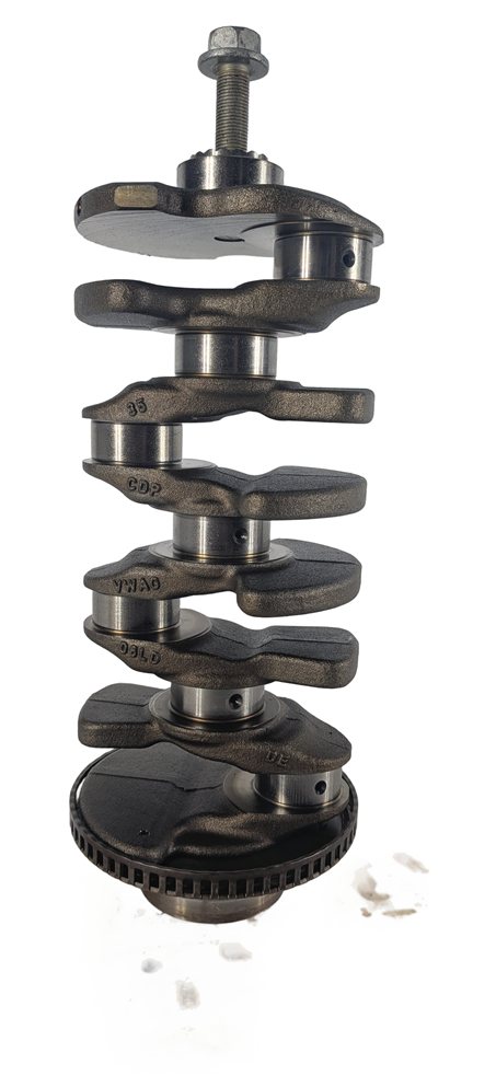 Thumbnail 2: 2018 AUDI A4 (B9 8W) 2.0L (CYMC) ENGINE CRANKSHAFT CRANK SHAFT 050105189B