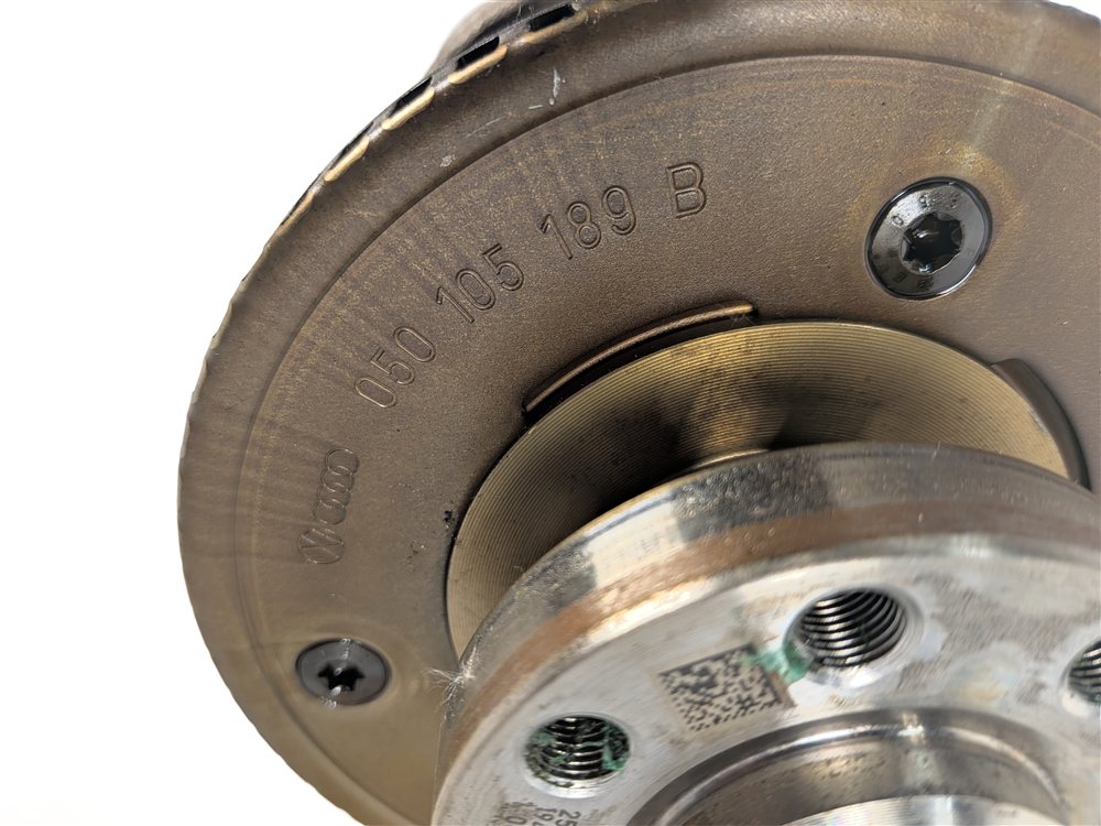 Thumbnail 7: 2018 AUDI A4 (B9 8W) 2.0L (CYMC) ENGINE CRANKSHAFT CRANK SHAFT 050105189B