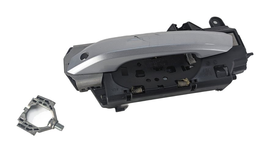 17-21 AUDI ALLROAD A4 A5 S5 B9 8W 8WS F5 FRONT LEFT DRIVER DOOR HANDLE (Silver)