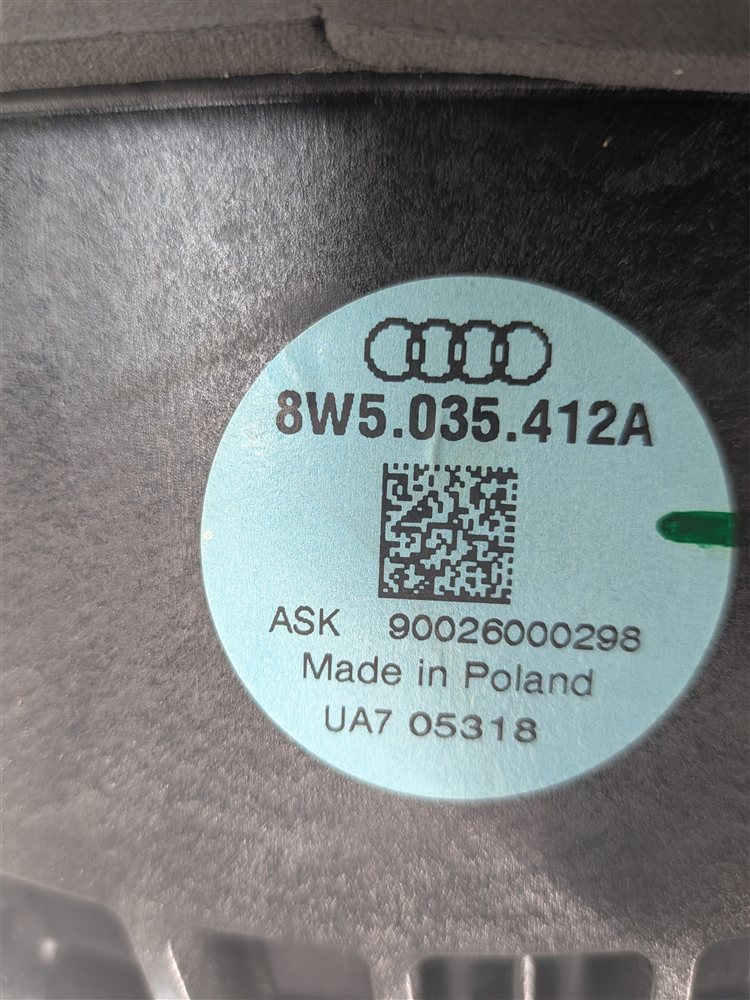 Thumbnail 12: 2018 AUDI A4 B9 8W BANG & OLUFSEN AUDIO SOUND DOOR DASH SUBWOOFER SPEAKER SET/17