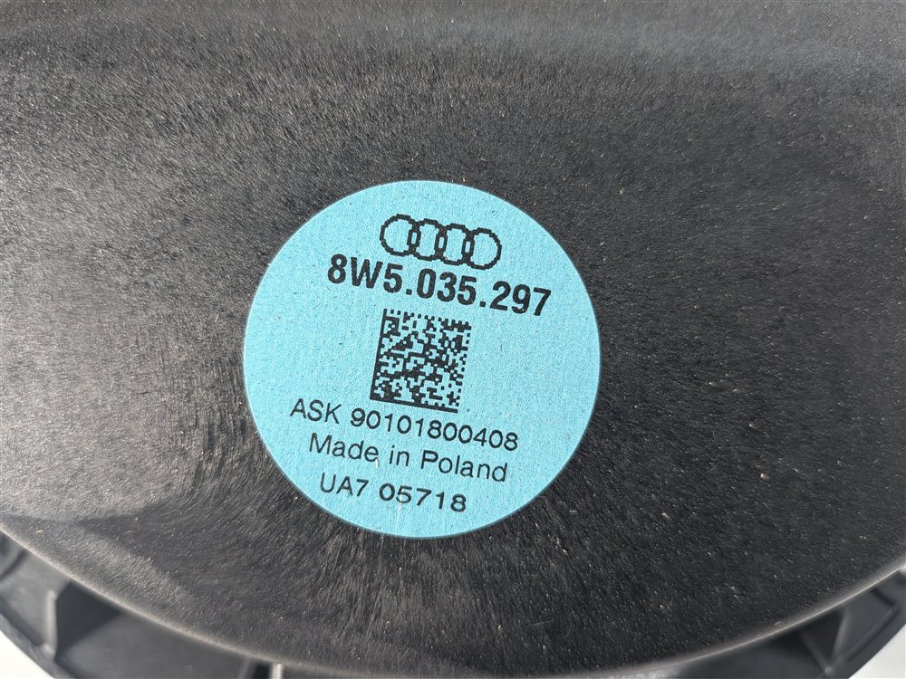 Thumbnail 4: 2018 AUDI A4 B9 8W BANG & OLUFSEN AUDIO SOUND DOOR DASH SUBWOOFER SPEAKER SET/17