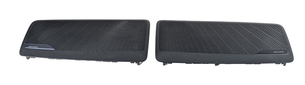 2018 AUDI A4 B9 REAR DECK BANG & OLUFSEN SPEAKER GRILLE COVER LEFT/RIGHT SET/2