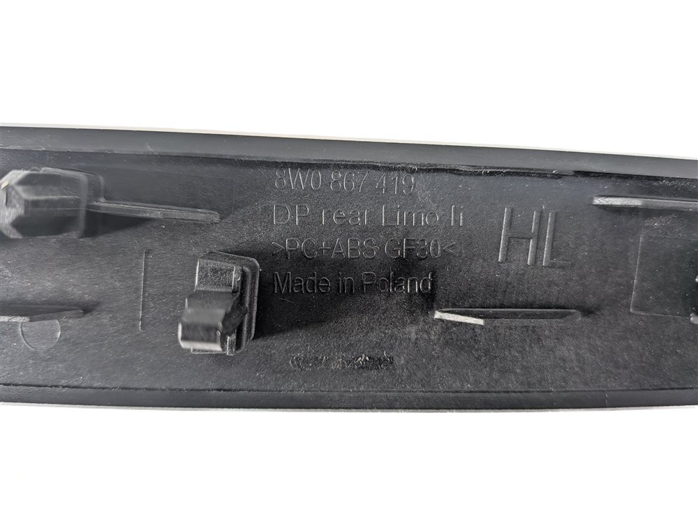 Thumbnail 11: 2018 AUDI A4 B9 8W INTERIOR DOOR DASH CONSOLE TRIM SET/7 (Aluminum Ellipse)