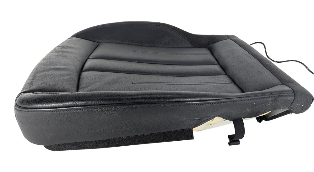Thumbnail 3: 18 AUDI A4 B9 8W FRONT LEFT DRIVER HEATED LEATHER SEAT BOTTOM CUSHION (Black)