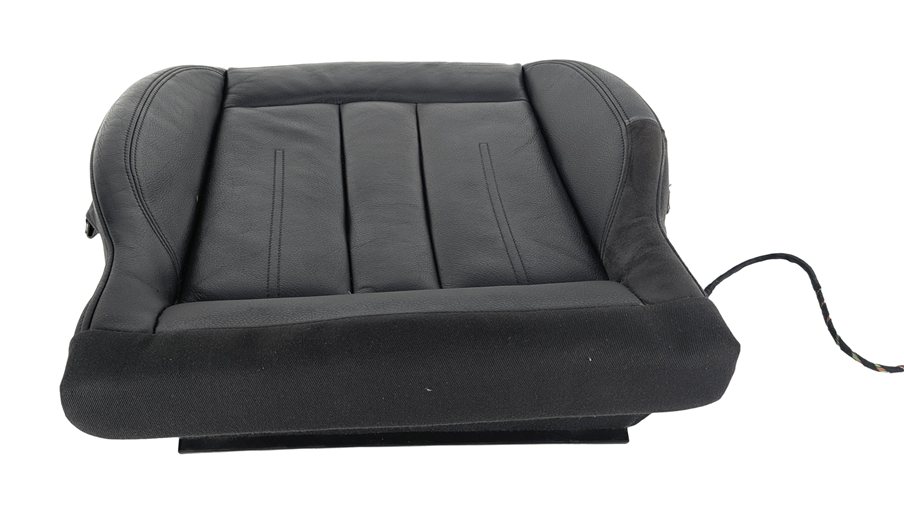 Thumbnail 4: 18 AUDI A4 B9 8W FRONT LEFT DRIVER HEATED LEATHER SEAT BOTTOM CUSHION (Black)