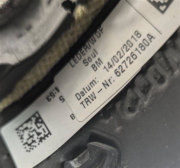 Thumbnail 9: 17-19 AUDI A4 A5 S4 (B9 8W F5) 3-SPOKE STEERING WHEEL w/ SHIFT PADDLES (Black)