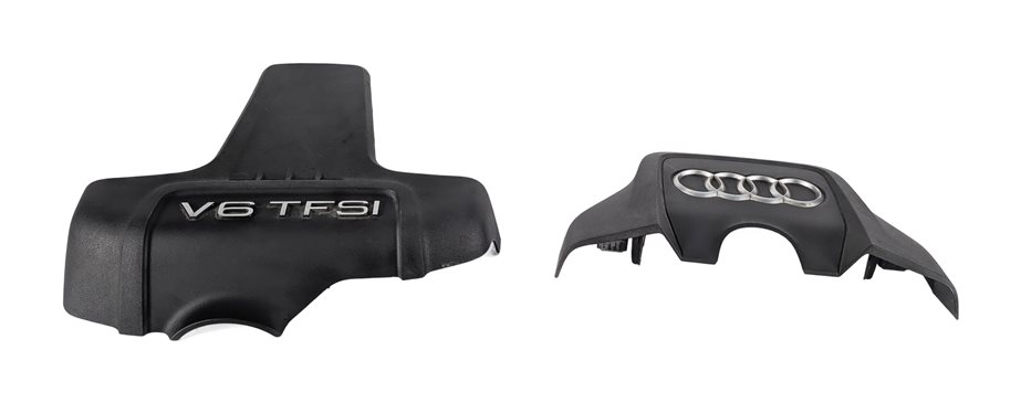 09-16 AUDI A6 A7 A8 Q5 Q7 S5 SQ5 3.0L SUPERCHARGED ENGINE COVER TRIM SET 2
