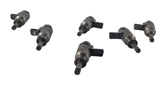 Thumbnail 2: 2011-2015 AUDI A6 A7 A8 Q5 Q7 S4 S5 (C7 D4 4L B8 8R 8T) 3.0L FUEL INJECTOR SET 6
