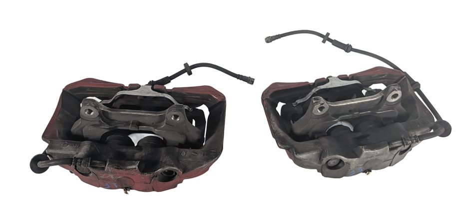 Thumbnail 3: 11-17 AUDI A6 A7 A8 (C7 D4) FRONT LEFT & RIGHT DISC BRAKE CALIPER SET 2 (356mm)