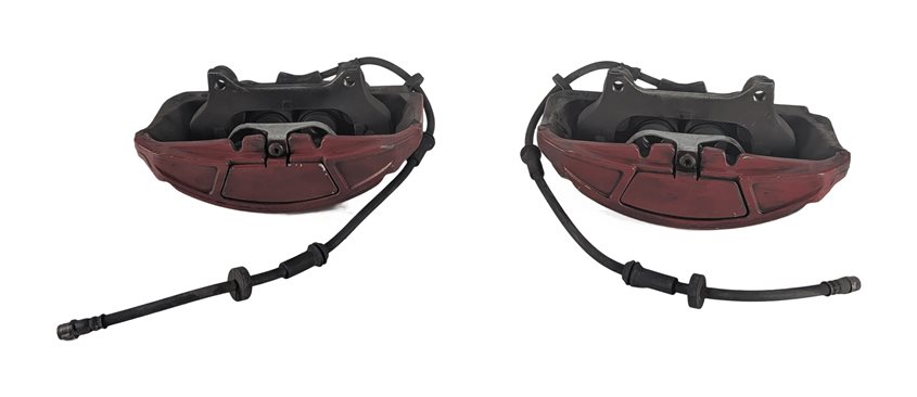 Thumbnail 6: 11-17 AUDI A6 A7 A8 (C7 D4) FRONT LEFT & RIGHT DISC BRAKE CALIPER SET 2 (356mm)