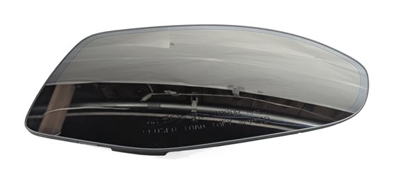 Thumbnail 2: 12-15 AUDI A7 (C7 4G8) RIGHT PASSENGER MANUAL FOLD MEMORY DOOR MIRROR GLASS ONLY