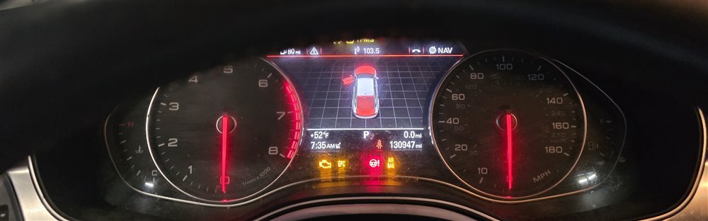 Thumbnail 2: 2014 AUDI A7 QUATTRO MPH CLUSTER ECU BCM GATEWAY IGNITION LOCK SET/7