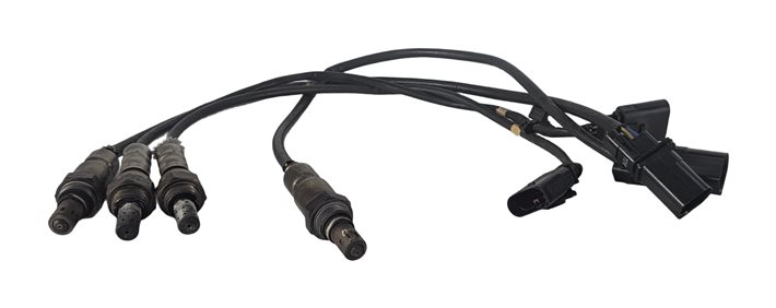 Thumbnail 2: 2014 AUDI A7 (C7 4G) 3.0L SUPER (CTUA) ENGINE OXYGEN O2 LAMBDA SENSOR SET/4