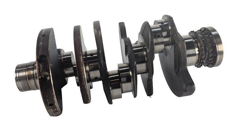 Thumbnail 2: 2014 AUDI A7 C7 4G 3.0L SUPER CTUA ENGINE CRANKSHAFT CRANK SHAFT 06E101AG