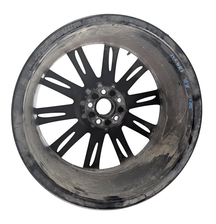 Thumbnail 11: 12-15 BMW AUDI A7 (C7 4G8) 20x9 INCH TWIN 10 SPOKE ALLOY WHEEL RIM (BLACK)