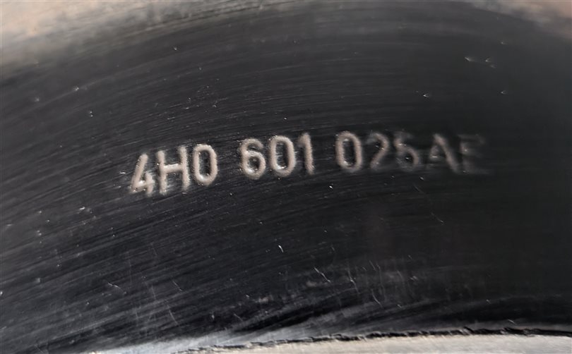 Thumbnail 12: 12-15 BMW AUDI A7 (C7 4G8) 20x9 INCH TWIN 10 SPOKE ALLOY WHEEL RIM (BLACK)
