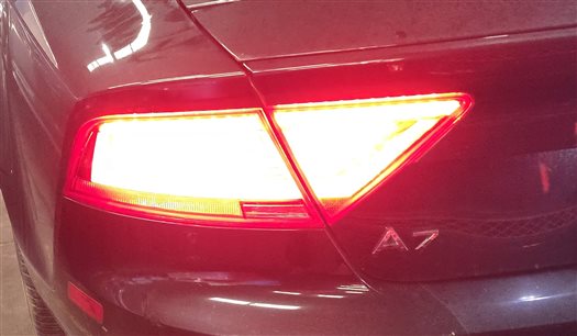 Thumbnail 2: 12-15 AUDI A7 S7 C7 4G8 REAR LEFT DRIVER INNER TRUNK TAILLIGHT LIGHT LAMP (LED)