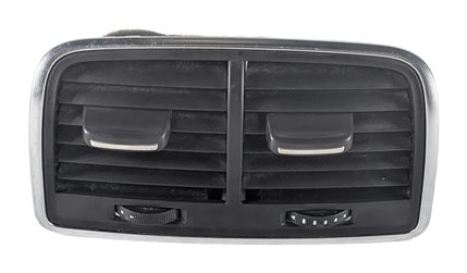 Thumbnail 2: 2014 AUDI A7 (C7 4G) REAR CENTER CONSOLE HEAT AIR AC HVAC VENT GRILLE (Black)