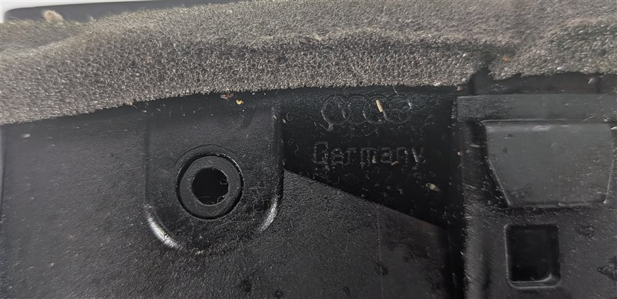 Thumbnail 7: 2014 AUDI A7 (C7 4G) REAR CENTER CONSOLE HEAT AIR AC HVAC VENT GRILLE (Black)