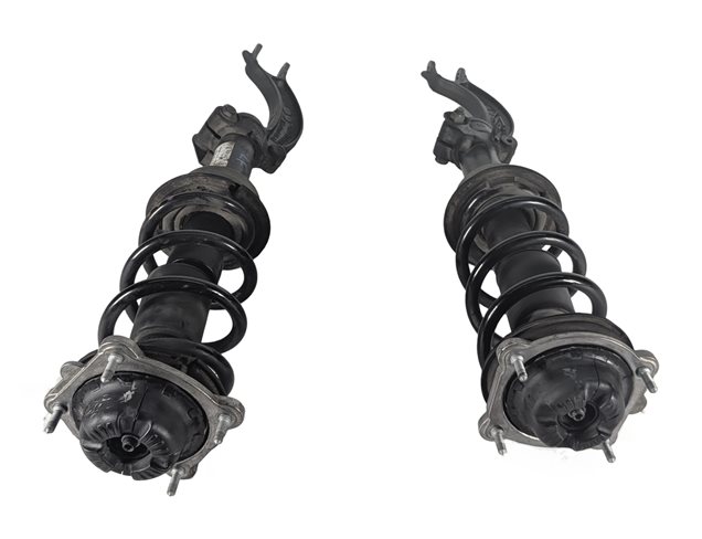 12-18 AUDI A6 A7 (4G) FRONT LEFT & RIGHT SPORT SUSPENSION SHOCK STRUT SET/2 
