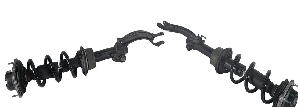 Thumbnail 3: 12-18 AUDI A6 A7 (4G) FRONT LEFT & RIGHT SPORT SUSPENSION SHOCK STRUT SET/2 