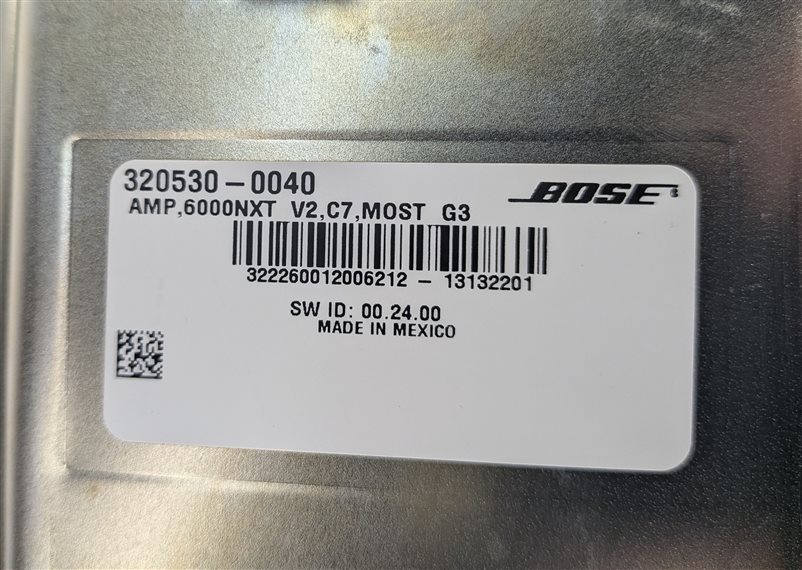 Thumbnail 7: 2014 AUDI A7 (C7 4G) REAR TRUNK BOSE SURROUND SOUND AUDIO AMPLIFIER AMP