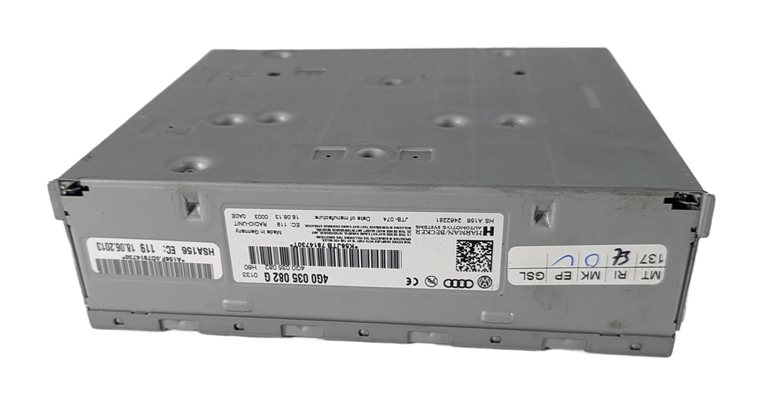 Thumbnail 3: 2014 AUDI A7 C7 4G REAR TRUNK HD SIRIUS SATELLITE RADIO RECEIVER TUNER MODULE