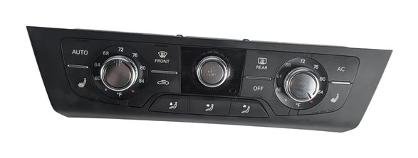 2014 AUDI A7 C7 4G HEATER AIR AC CLIMATE TEMP CONTROL PANEL w/HEATED SEATS