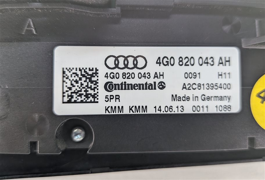 Thumbnail 4: 2014 AUDI A7 C7 4G HEATER AIR AC CLIMATE TEMP CONTROL PANEL w/HEATED SEATS