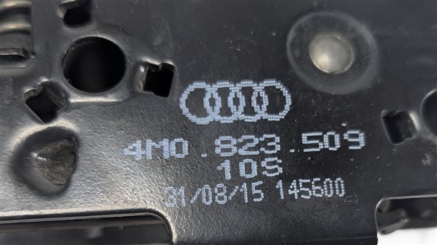 Thumbnail 5: 2017 AUDI Q7 (4M) FRONT HOOD LID LOCK LATCH LEFT/RIGHT SET/2 w/RELEASE CABLES
