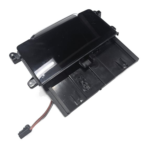2017 AUDI Q7 (4M) FRONT CENTER CONSOLE ASHTRAY CUBBY COMPARTMENT w/POWER OUTLET