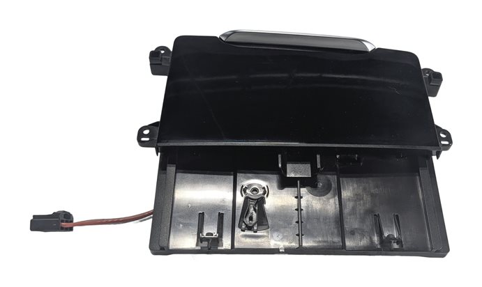 Thumbnail 2: 2017 AUDI Q7 (4M) FRONT CENTER CONSOLE ASHTRAY CUBBY COMPARTMENT w/POWER OUTLET