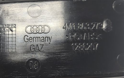 Thumbnail 5: 2017 AUDI Q7 (4M) FRONT CENTER CONSOLE ASHTRAY CUBBY COMPARTMENT w/POWER OUTLET